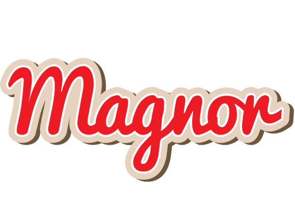 Magnor chocolate logo