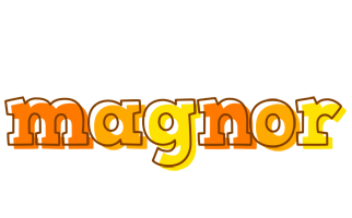 Magnor desert logo