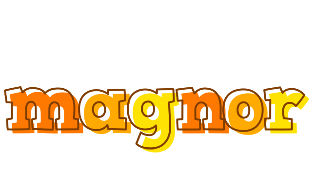 Magnor desert logo