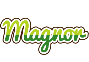 Magnor golfing logo