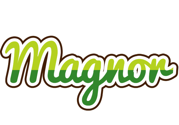 Magnor golfing logo