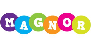 Magnor happy logo