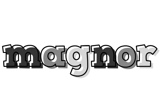 Magnor night logo