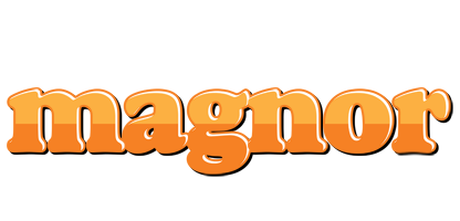 Magnor orange logo