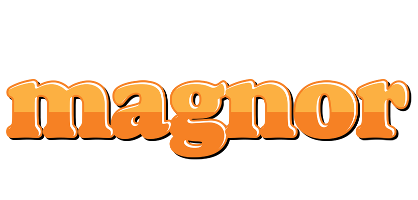 Magnor orange logo