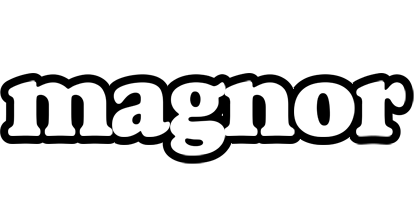 Magnor panda logo