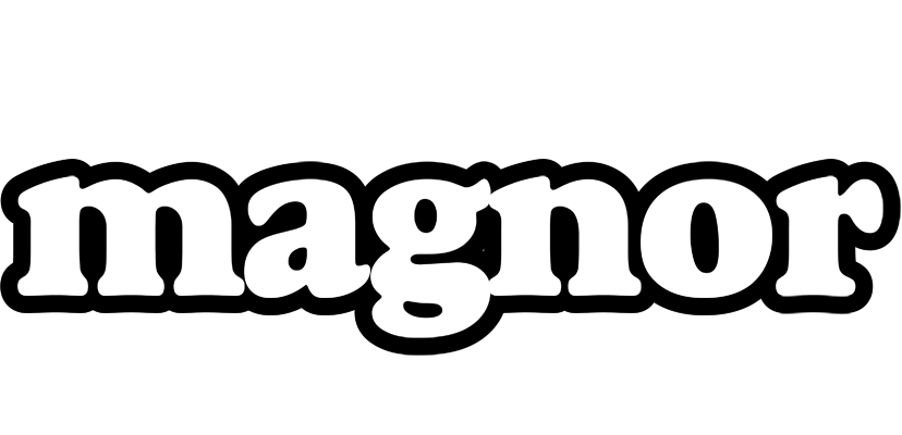Magnor panda logo