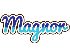 Magnor raining logo