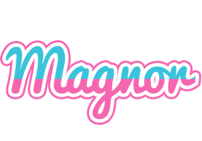 Magnor woman logo