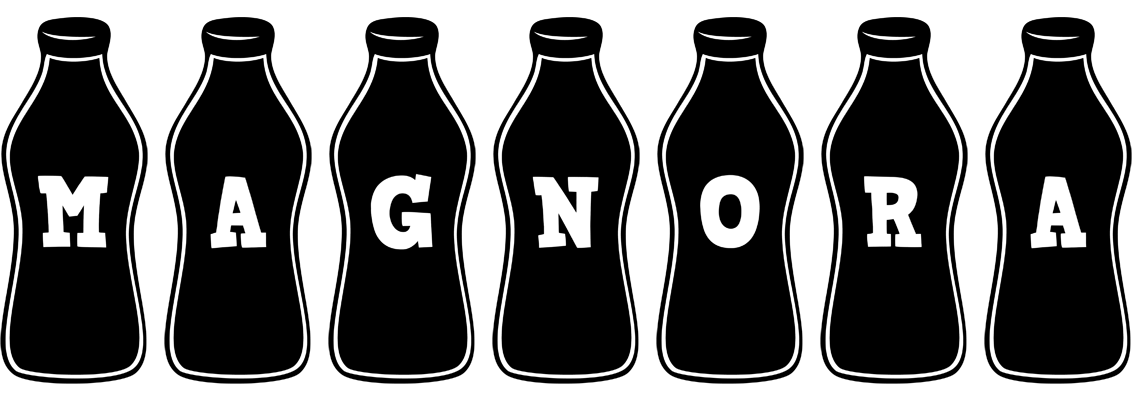 Magnora bottle logo