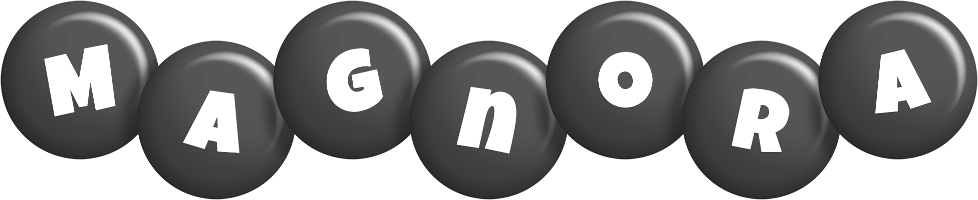 Magnora candy-black logo