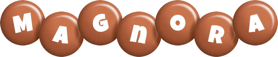 Magnora candy-brown logo