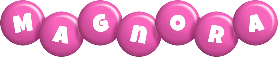 Magnora candy-pink logo