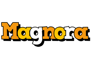 Magnora cartoon logo