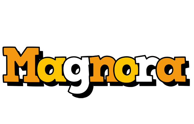 Magnora cartoon logo