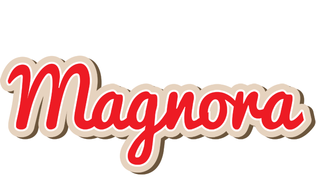Magnora chocolate logo