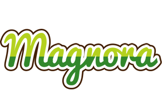 Magnora golfing logo