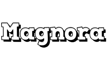 Magnora snowing logo