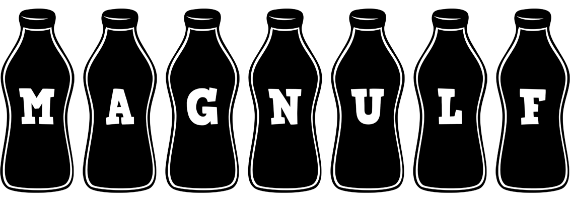 Magnulf bottle logo