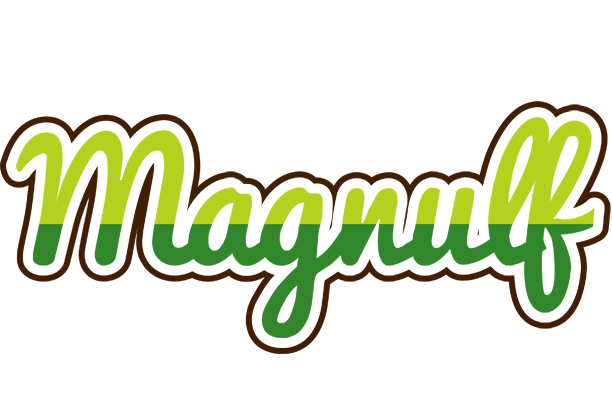 Magnulf golfing logo