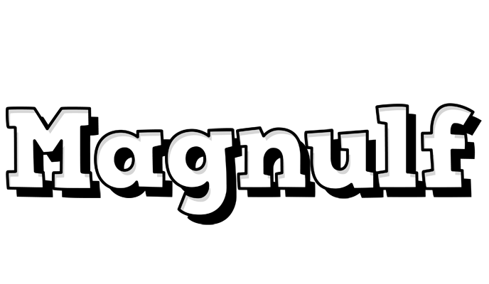 Magnulf snowing logo