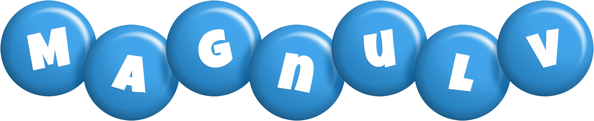 Magnulv candy-blue logo