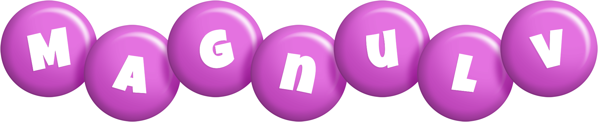 Magnulv candy-purple logo