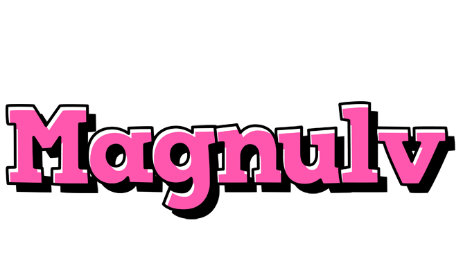 Magnulv girlish logo