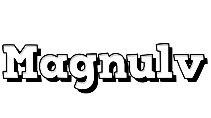 Magnulv snowing logo