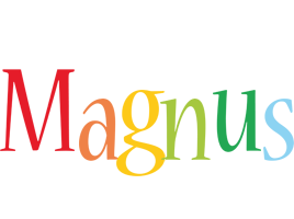 Magnus birthday logo