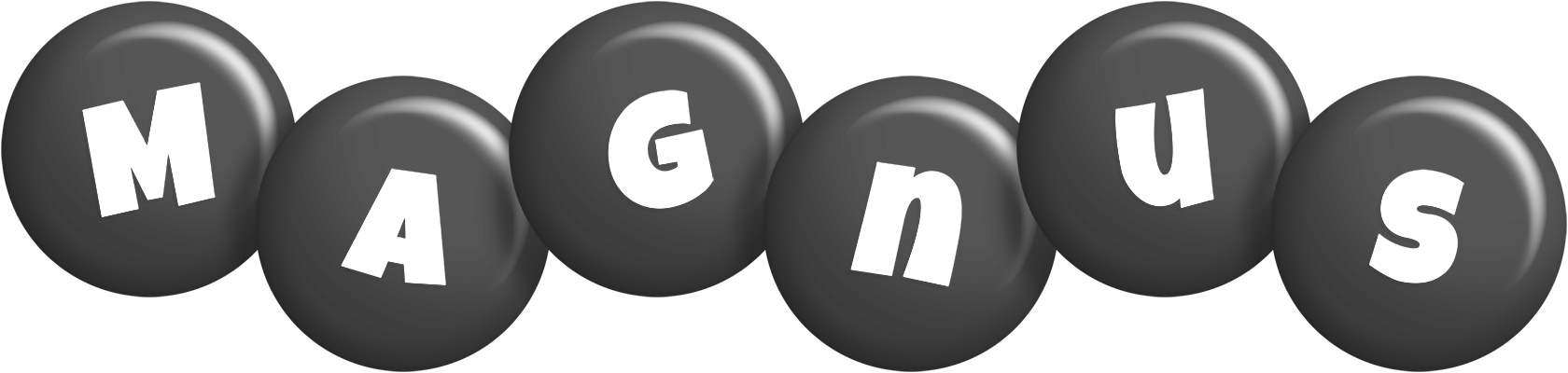 Magnus candy-black logo