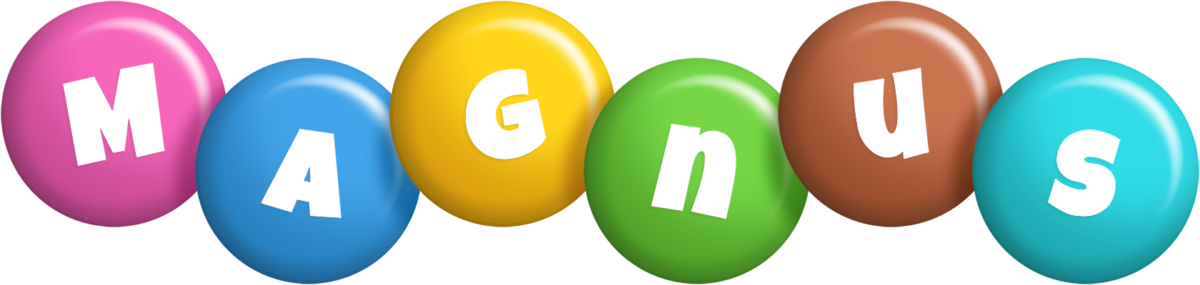 Magnus candy logo