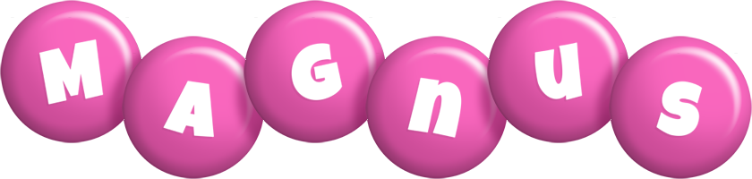 Magnus candy-pink logo