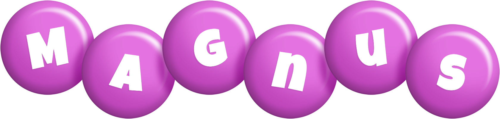 Magnus candy-purple logo