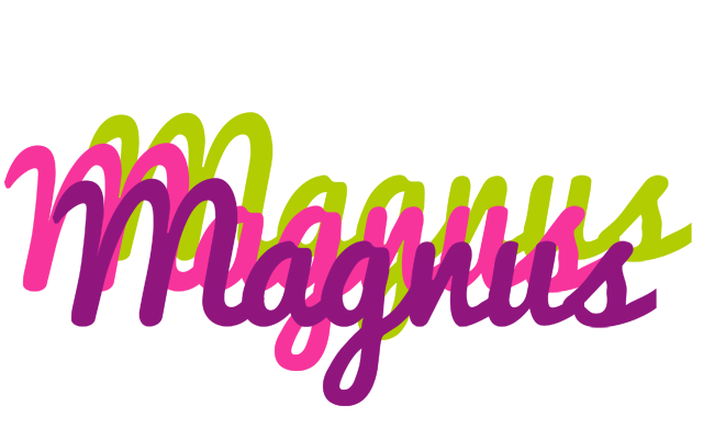 Magnus flowers logo