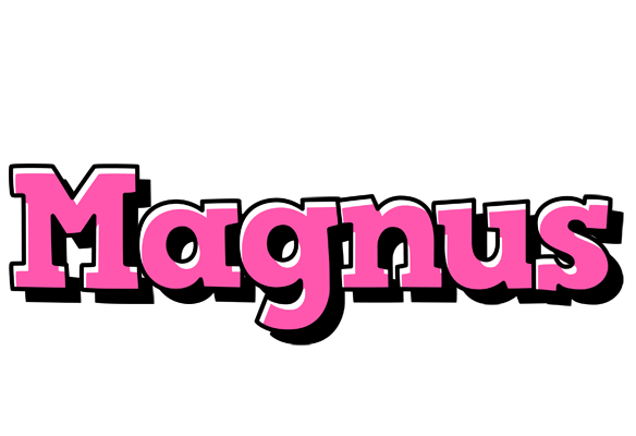 Magnus girlish logo