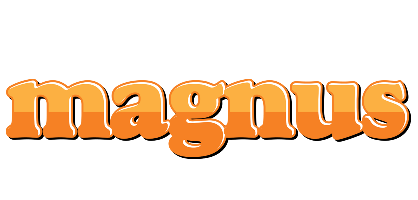 Magnus orange logo