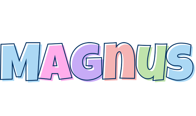 Magnus pastel logo