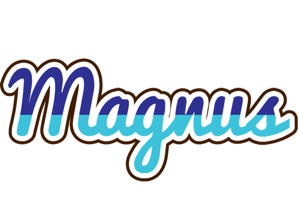 Magnus raining logo