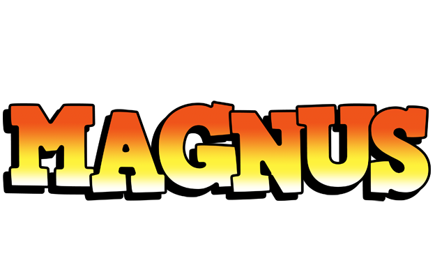 Magnus sunset logo