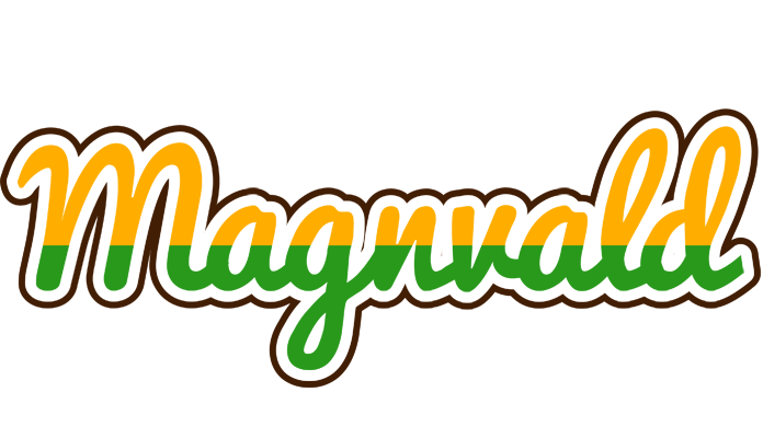 Magnvald banana logo