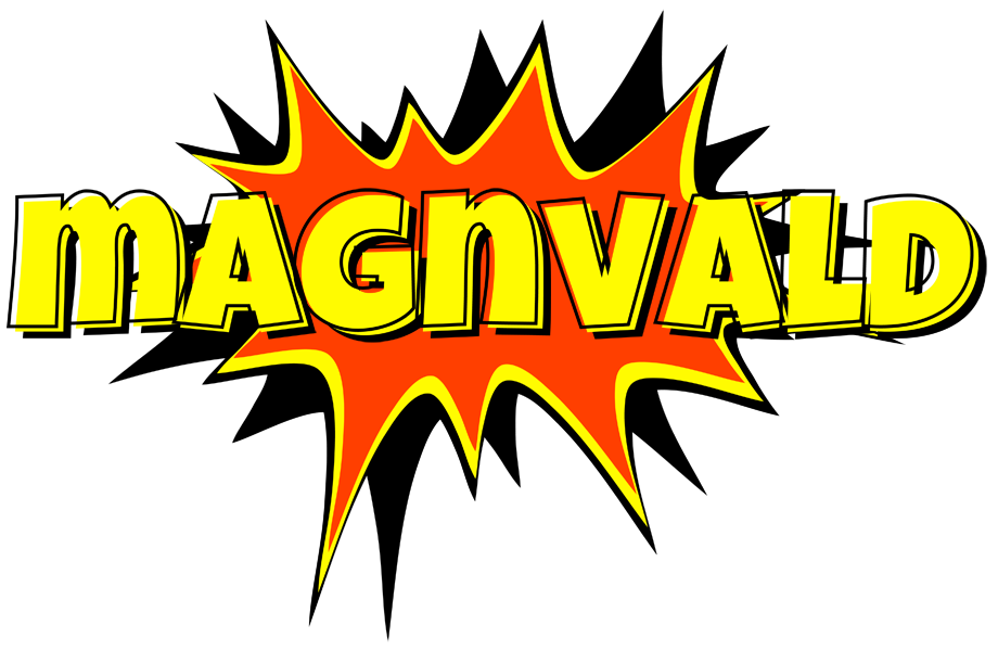Magnvald bazinga logo