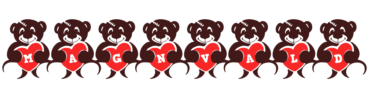 Magnvald bear logo