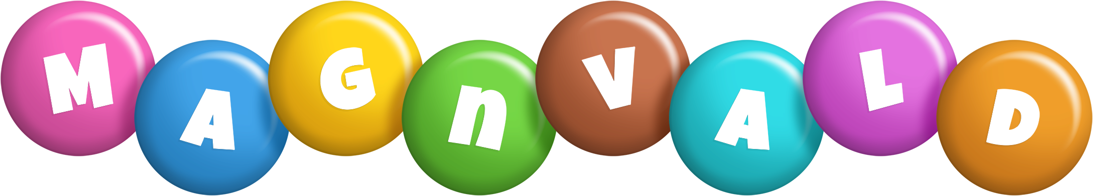 Magnvald candy logo