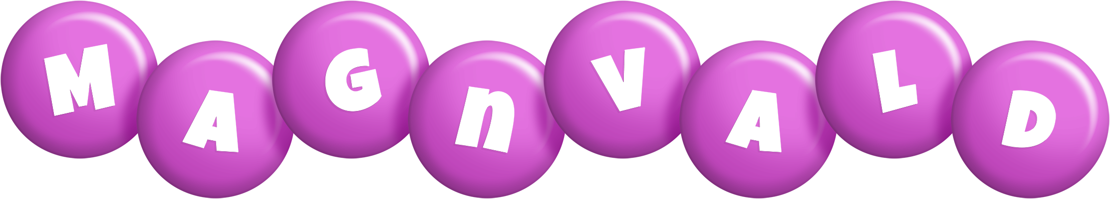 Magnvald candy-purple logo
