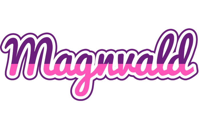 Magnvald cheerful logo