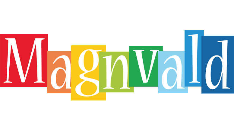 Magnvald colors logo