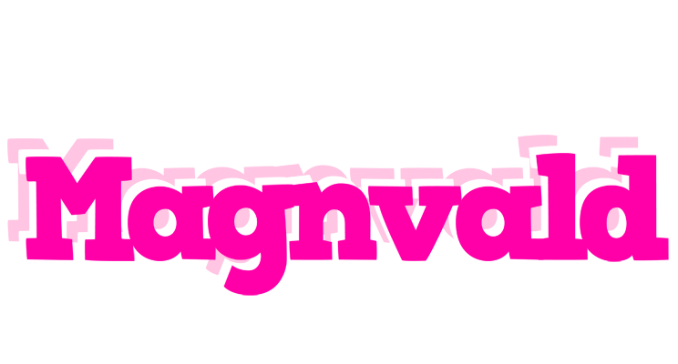 Magnvald dancing logo