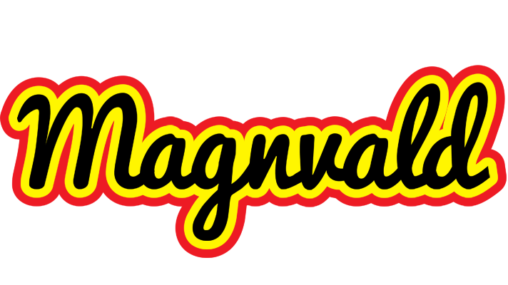Magnvald flaming logo