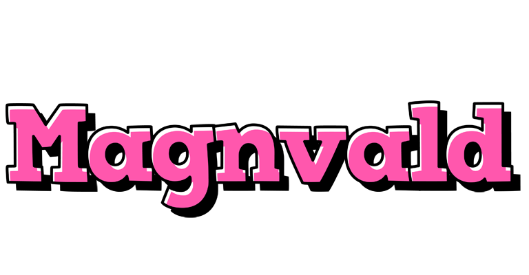 Magnvald girlish logo
